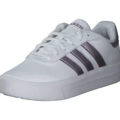 Damen Adidas Sportswear Sneakers<Adidas Core Court Platform, Sneakers Low, Damen, white berry metallic