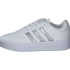 Damen adidas core Sneakers<Court Platform, Sneakers Low, Damen, weiß silber