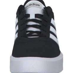 Damen adidas Klassische- & Business Schuhe|Klassische- & Business Schuhe<Court Platform Suede, Schnürschuhe, Schwarz