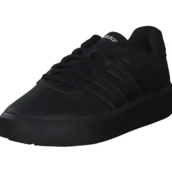 Damen Adidas Sportswear Sneakers<Adidas Court Platform W, Sneakers Low, Damen, Black/Black