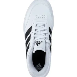 Damen adidas Klassische- & Business Schuhe|Klassische- & Business Schuhe<Courtblock M, Klassische- & Business Schuhe, white/core