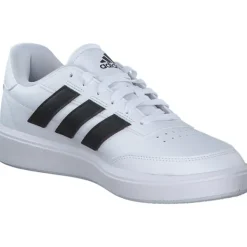 Damen adidas Klassische- & Business Schuhe|Klassische- & Business Schuhe<Courtblock M, Klassische- & Business Schuhe, white/core