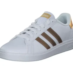 Damen adidas Klassische- & Business Schuhe<Grand Court 2.0 K, Schnürschuhe, Damen, ftwr white/ftwr white/matte go