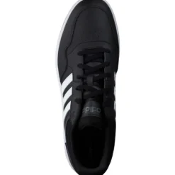 Herren adidas Sneakers<Hoops 3.0 M, Sneakers Low, Herren, CBLACK/FTWWHT/GRESIX