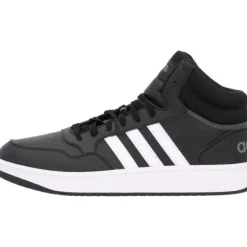 Herren adidas Sneakers<Hoops 3.0 MID M, Sneakers High, Herren, core black/ftwr white/grey six