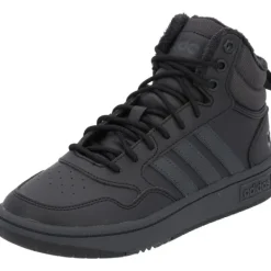 Damen adidas Sneakers<Hoops 3.0 MID W, Sneakers High, Damen, blackcarbon/white