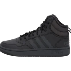 Damen adidas Sneakers<Hoops 3.0 MID W, Sneakers High, Damen, blackcarbon/white