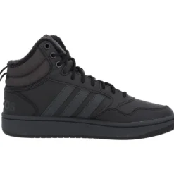 Damen adidas Sneakers<Hoops 3.0 MID W, Sneakers High, Damen, blackcarbon/white