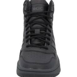 Damen adidas Sneakers<Hoops 3.0 MID W, Sneakers High, Damen, blackcarbon/white