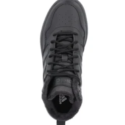 Damen adidas Sneakers<Hoops 3.0 MID W, Sneakers High, Damen, blackcarbon/white