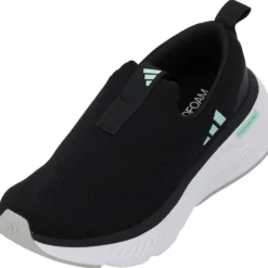 Damen adidas Sneakers<ID4024 Mould 2 Lounger W, Slip-On-Sneaker, Damen, black/aqua/white