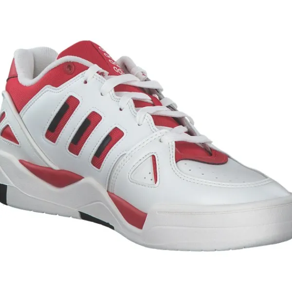 Damen adidas Klassische- & Business Schuhe|Klassische- & Business Schuhe<IF4545 MIDCITY LOW, Klassische- & Business Schuhe, CWHITE/COLRED/CBLACK