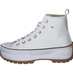 Damen British Knights Sneakers<Kaya Mid Fly B49, Sneakers High, Damen, Weiß / Schwarz