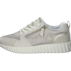 Damen Bugatti Klassische- & Business Schuhe<Carini AI603, Schnürschuhe, Damen, beige/metallics