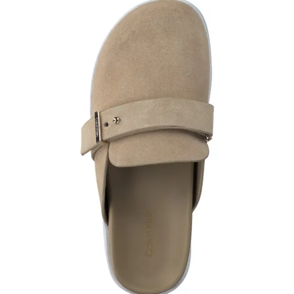 Damen Calvin Klein Geschlossene Hausschuhe<HW0HW01153+HW0HW01154, Geschlossene Hausschuhe, Damen, Beige