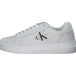 Damen Calvin Klein Sneakers<YW0YW00823, Sneakers Low, Damen, WHITE