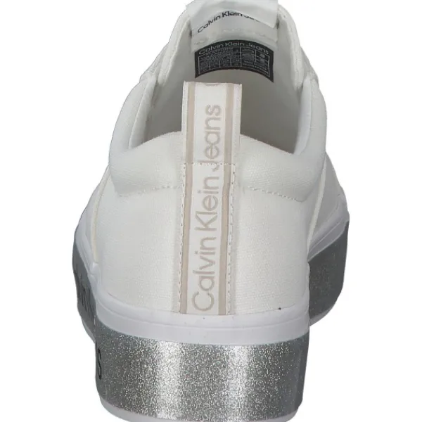 Damen Calvin Klein Sneakers<YW0YW00491, Sneakers Low, Damen, Weiß