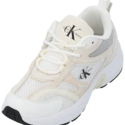 Damen Calvin Klein Sneakers<YW0YW00891, Sneakers Low, Damen, Weiß