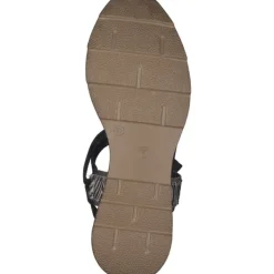 Damen Cetti Sandaletten<C1317, Plateau-Sandaletten, Damen, leopardo multicolor