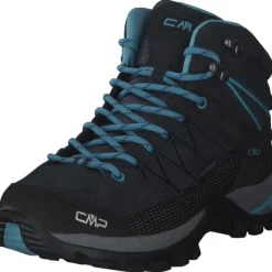 Damen CMP Outdoor- & Wanderschuhe<Rigel Mid 3Q12946, Trekkingschuhe, Damen, B.BLUE-CLOROPHILLA