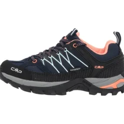 Damen CMP Outdoor- & Wanderschuhe<Rigel 3Q54456, Trekkingschuhe, Damen, Blau (Blue-Giada-Peach)