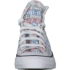 Damen Converse Sneakers|Sneakers<CTAS HI, Sneakers High, Weiß (Weiß/Rot/Blau)