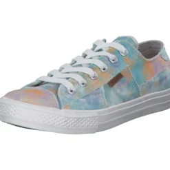 Damen Dockers Klassische- & Business Schuhe<40TH201, Schnürschuhe, Damen, blau/multi