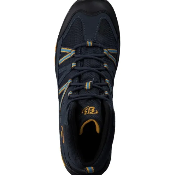 Damen EB-Sport Stiefel|Stiefel<231114, Cut Out-Stiefeletten, marine/orange