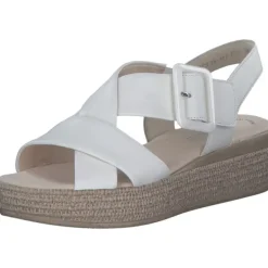 Damen Gabor fashion Sandaletten<Gabor 64.572, Keilsandaletten, Damen, LATTE