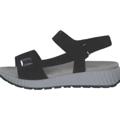 Damen Gabor fashion Sandaletten<Gabor 64.582, Keilsandaletten, Damen, schwarz