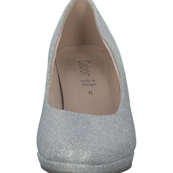 Damen Gabor Klassische Pumps<01.260, Klassische Pumps, Damen, Silber