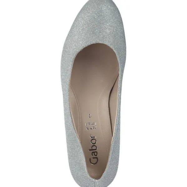 Damen Gabor Klassische Pumps<01.260, Klassische Pumps, Damen, Silber