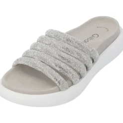 Damen Gabor fashion Pantoletten & Badeschuhe<Gabor 43.752, Plateau-Pantoletten, Damen, kristall