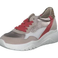 Damen Gabor fashion Klassische- & Business Schuhe<Gabor 63.451, Schnürschuhe, Damen, beige-flame-kombi