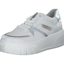 Damen Gabor fashion Klassische- & Business Schuhe<Gabor 63.223, Schnürschuhe, Damen, latte/puder/silber