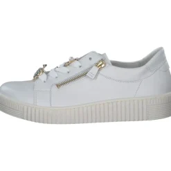Damen Gabor fashion Klassische- & Business Schuhe<Gabor 63.339, Schnürschuhe, Damen, Weiß Beige
