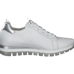 Damen Gabor Sneakers<46.355, Sneakers Low, Damen, Weiß (Weiss/Silber/Creme)
