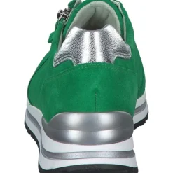 Damen Gabor Sneakers<26.528, Sneakers Low, Damen, verde/silber (pf)