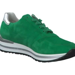 Damen Gabor Sneakers<26.528, Sneakers Low, Damen, verde/silber (pf)