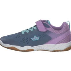 Kinder Lico Slipper<Geka Key VS W, Sportliche Slipper, Kinder, grau/lila/tuerkis