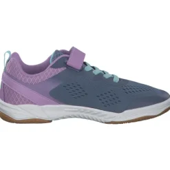 Kinder Lico Slipper<Geka Key VS W, Sportliche Slipper, Kinder, grau/lila/tuerkis