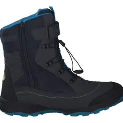 Kinder Geka Stiefel<Sundsvall, Winterstiefel, Kinder, marine/blau/lemon