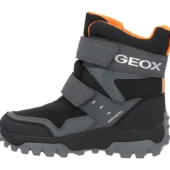 Kinder Geox Stiefel<J36FRC, Winterstiefel, Kinder, black/orange