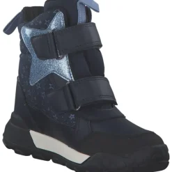 Kinder Geox Stiefel<J46M7C-0MNBC/CF44Y, Winterstiefel, Kinder, NAVY/LT AVIO