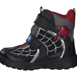 Kinder Geox Stiefel<J267UA, Stiefeletten (Kinder), Kinder, BLACK/RED