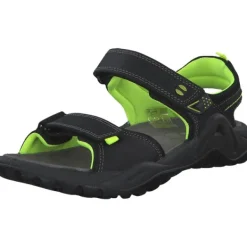 Kinder IMAC Sandaletten<382750, Sandaletten, Kinder, schwarz/gelb