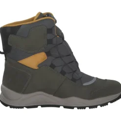 Kinder IMAC Stiefel<681689-00930/038, Winterstiefel, Kinder, waldgrün/ockergelb