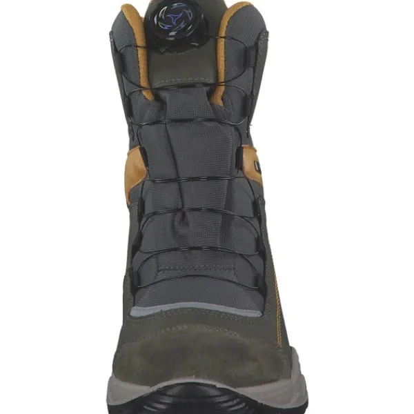 Kinder IMAC Stiefel<681689-00930/038, Winterstiefel, Kinder, waldgrün/ockergelb