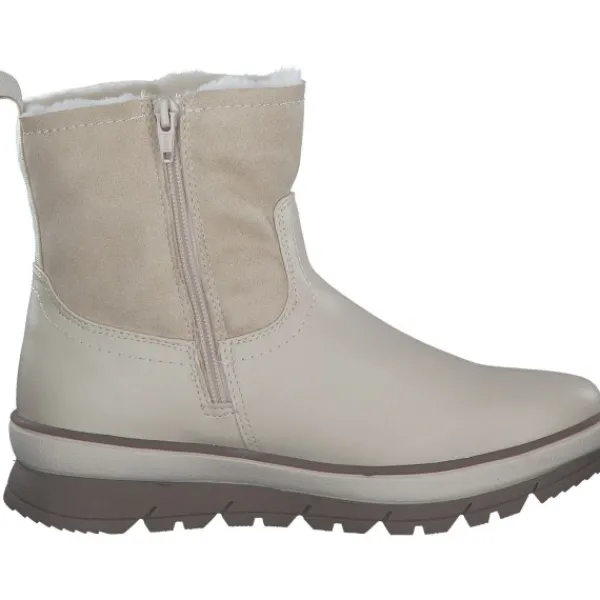 Damen Jana Shoes Stiefel<8-26482-43/411 M2648243, Stiefeletten, Damen, ivory