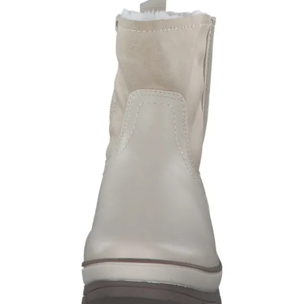 Damen Jana Shoes Stiefel<8-26482-43/411 M2648243, Stiefeletten, Damen, ivory